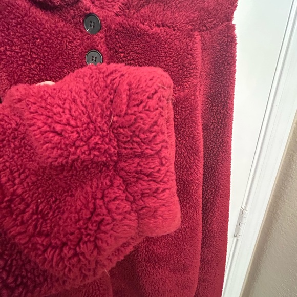 KIRUNDO Winter Women’s Fuzzy Fleece Hoodie Long Sleeves Shag - Picture 5 of 7